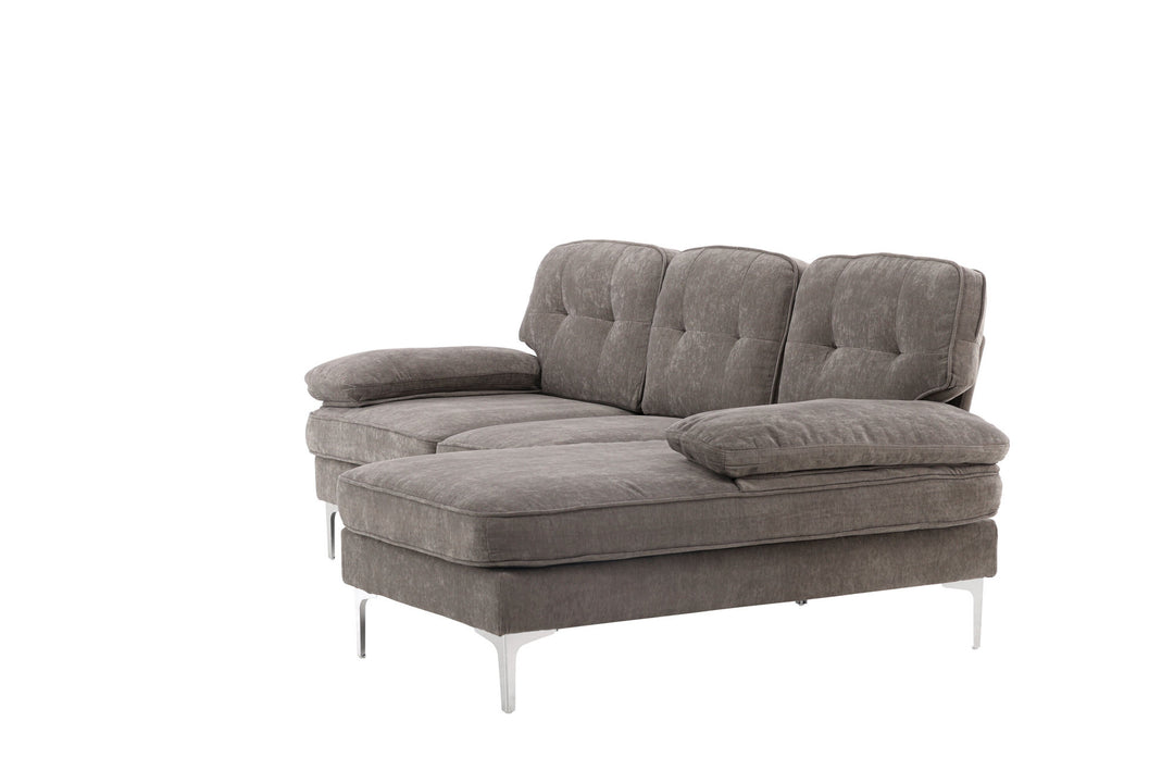 Venture Home Remis  Sofa - Light Grey  Fabric