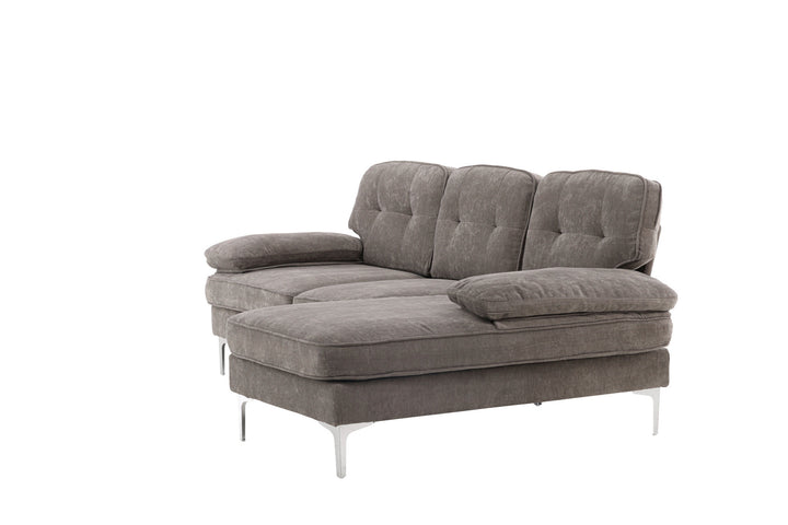 Venture Home Remis  Sofa - Light Grey  Fabric