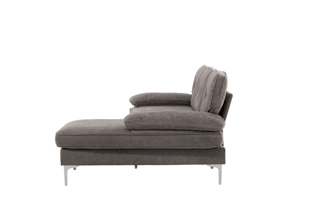 Venture Home Remis  Sofa - Light Grey  Fabric
