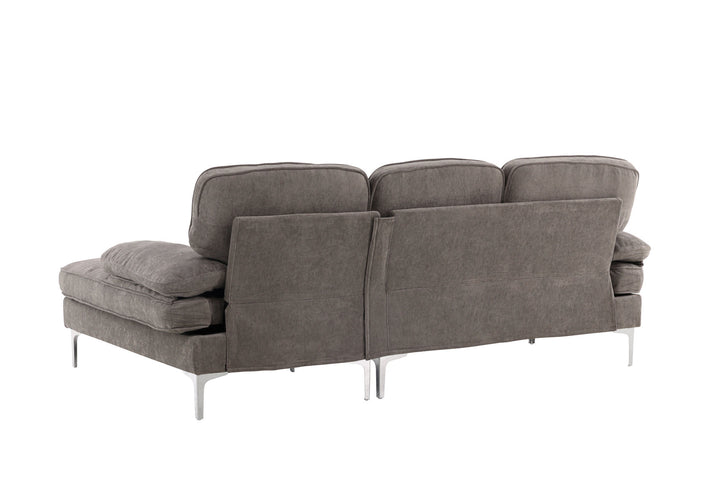 Venture Home Remis  Sofa - Light Grey  Fabric