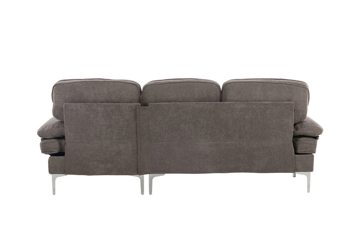 Venture Home Remis  Sofa - Light Grey  Fabric