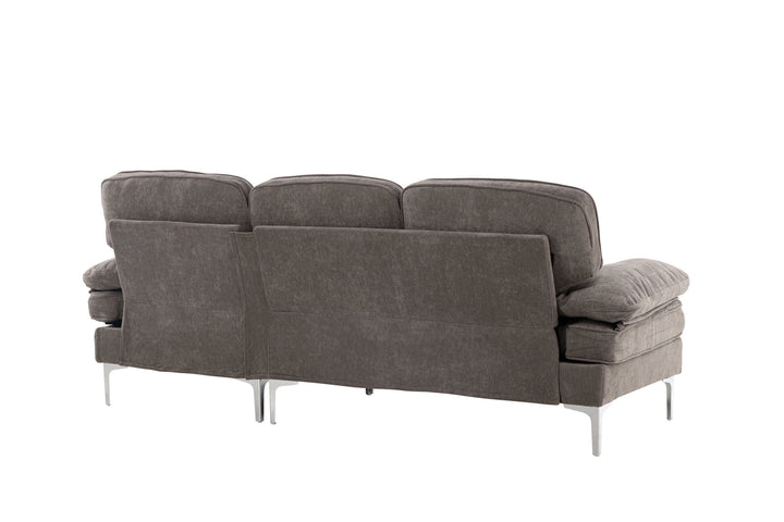 Venture Home Remis  Sofa - Light Grey  Fabric