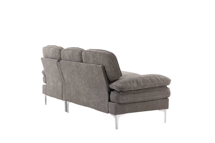 Venture Home Remis  Sofa - Light Grey  Fabric