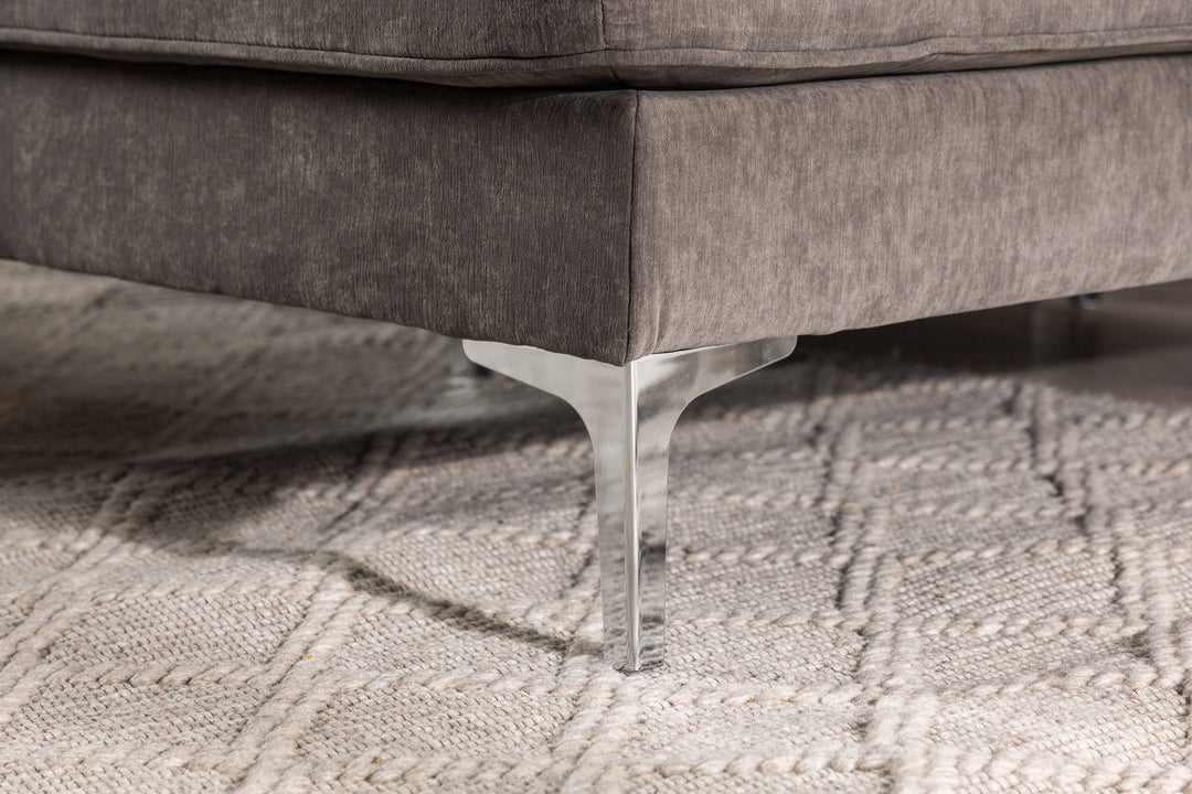 Venture Home Remis  Sofa - Light Grey  Fabric