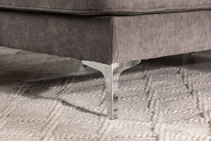Venture Home Remis  Sofa - Light Grey  Fabric