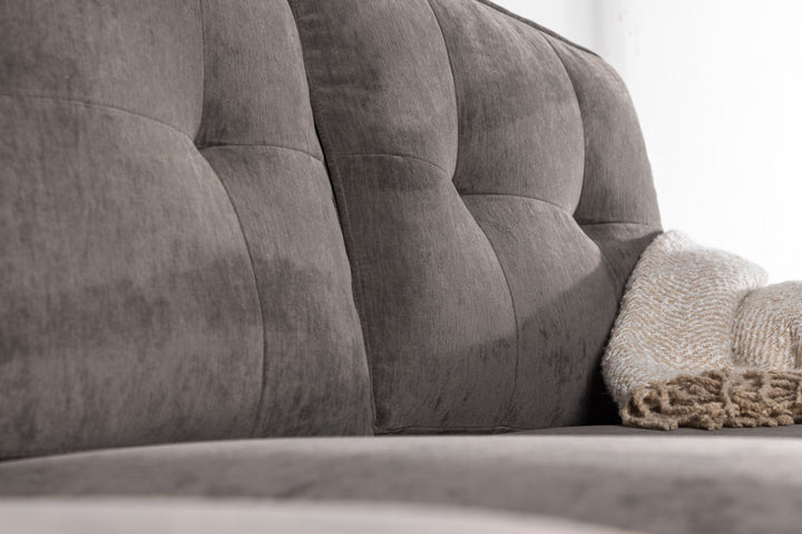 Venture Home Remis  Sofa - Light Grey  Fabric