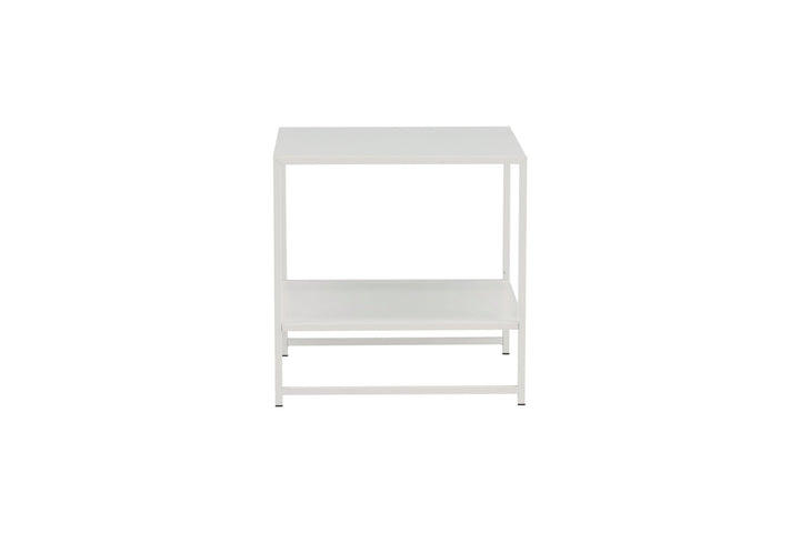 Venture Home Staal - Side table with Shelf - White