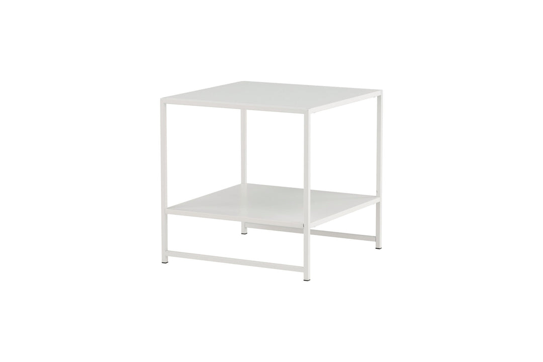 Venture Home Staal - Side table with Shelf - White