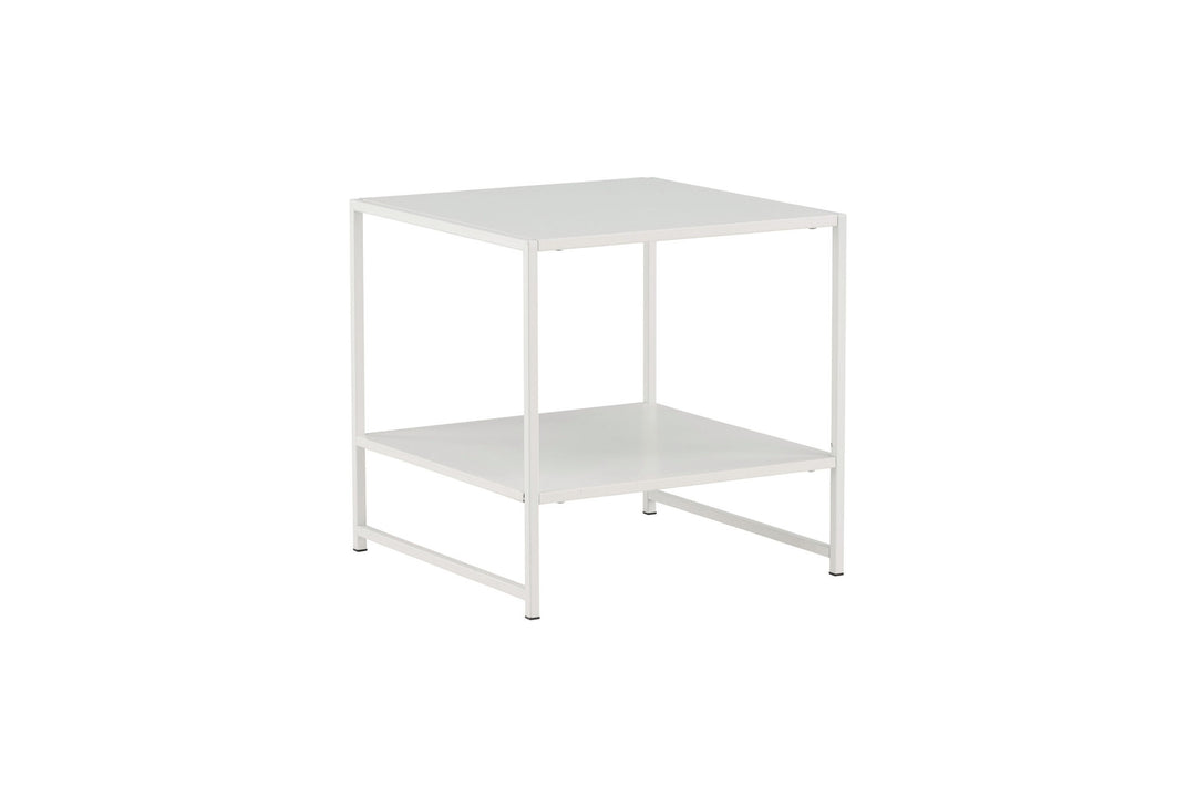 Venture Home Staal - Side table with Shelf - White