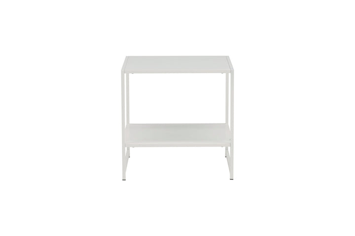 Venture Home Staal - Side table with Shelf - White