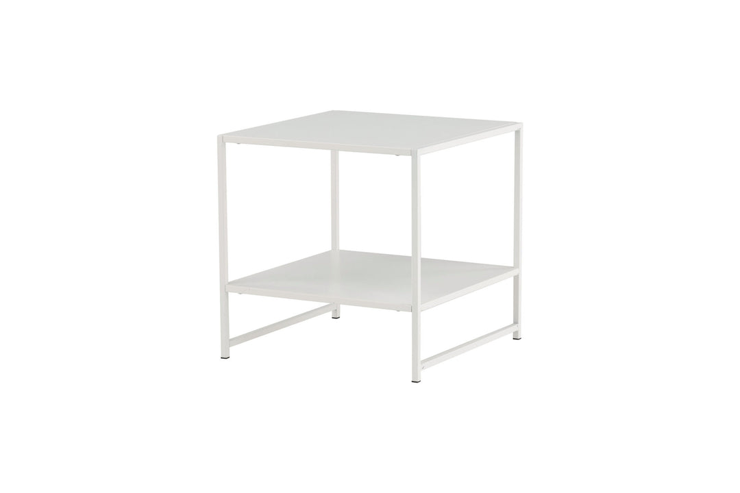 Venture Home Staal - Side table with Shelf - White