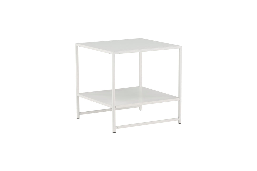 Venture Home Staal - Side table with Shelf - White