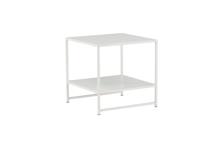 Venture Home Staal - Side table with Shelf - White
