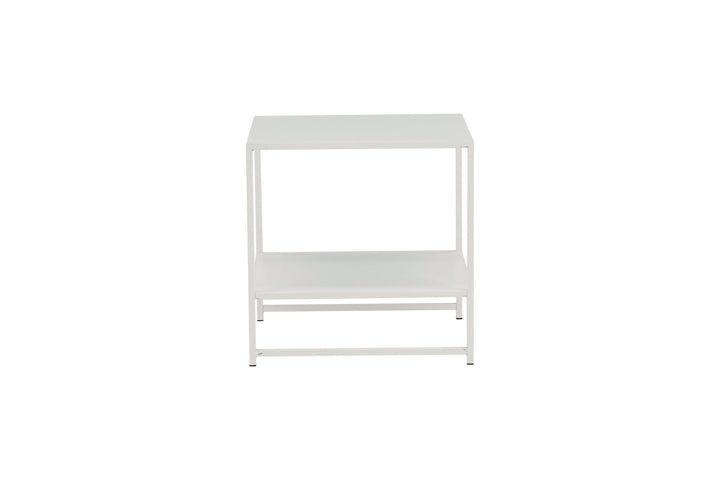 Venture Home Staal - Side table with Shelf - White