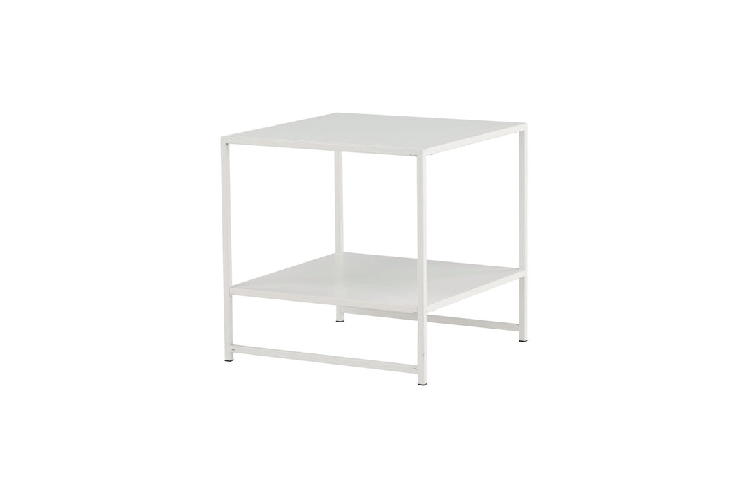 Venture Home Staal - Side table with Shelf - White