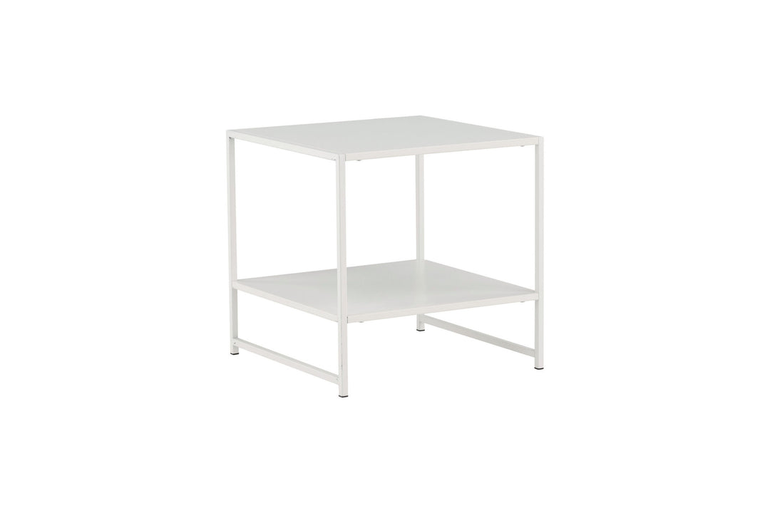 Venture Home Staal - Side table with Shelf - White