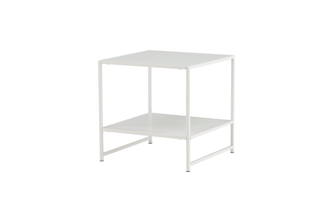 Venture Home Staal - Side table with Shelf - White