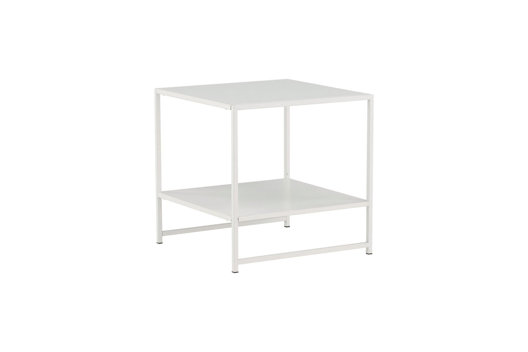 Venture Home Staal - Side table with Shelf - White