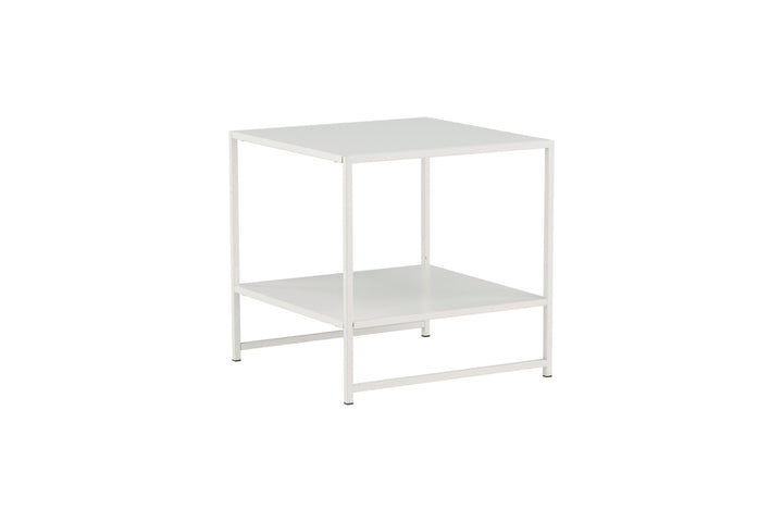 Venture Home Staal - Side table with Shelf - White