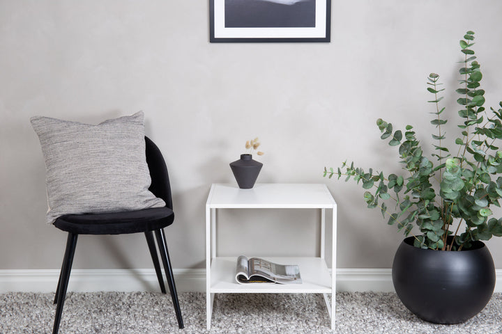 Venture Home Staal - Side table with Shelf - White