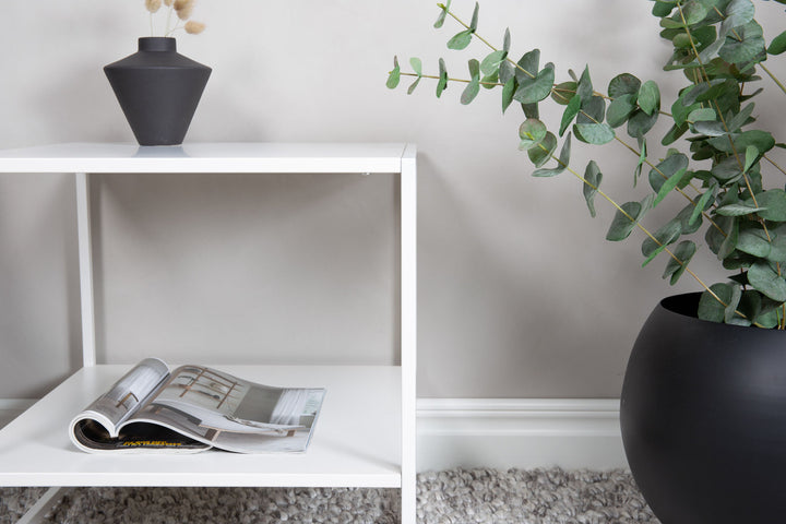 Venture Home Staal - Side table with Shelf - White