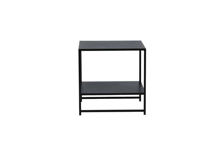 Venture Home Staal - Side table with Shelf - Black