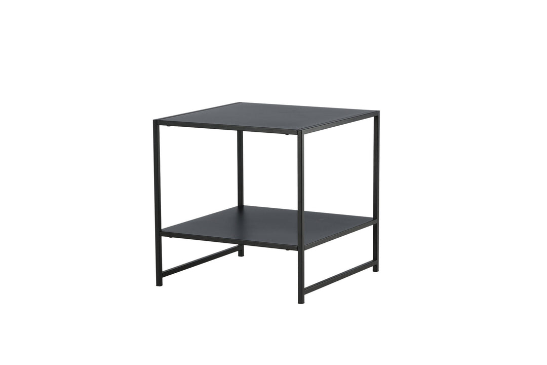 Venture Home Staal - Side table with Shelf - Black