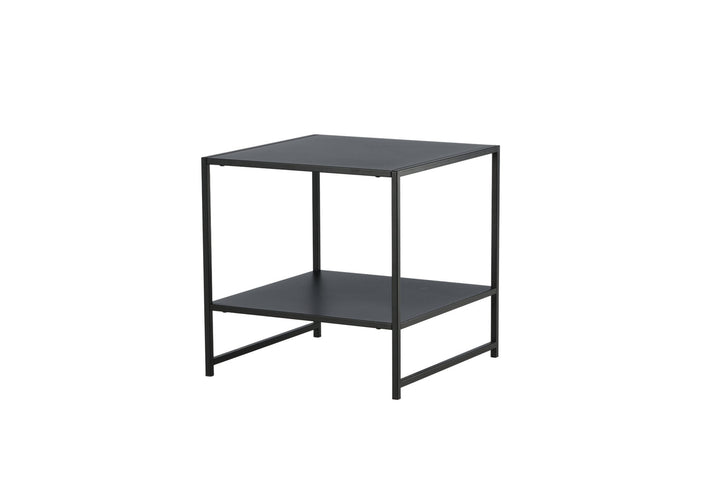 Venture Home Staal - Side table with Shelf - Black