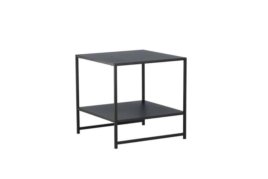 Venture Home Staal - Side table with Shelf - Black