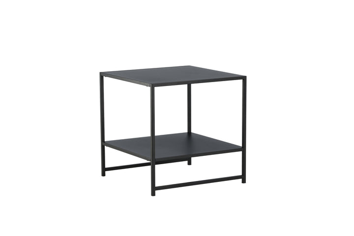 Venture Home Staal - Side table with Shelf - Black