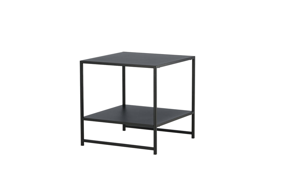 Venture Home Staal - Side table with Shelf - Black