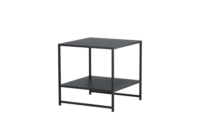 Venture Home Staal - Side table with Shelf - Black