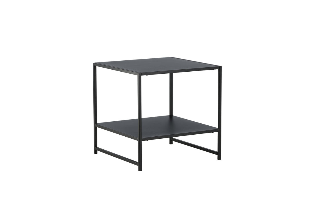 Venture Home Staal - Side table with Shelf - Black