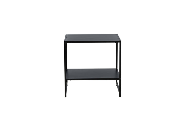 Venture Home Staal - Side table with Shelf - Black