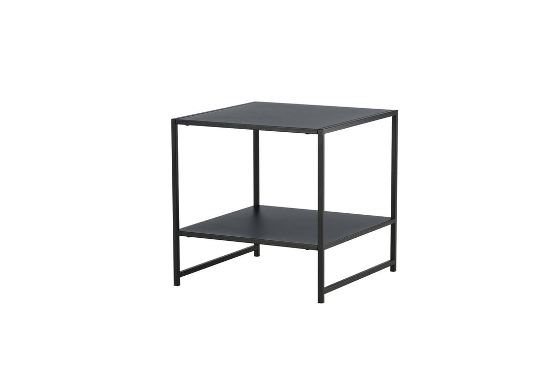 Venture Home Staal - Side table with Shelf - Black