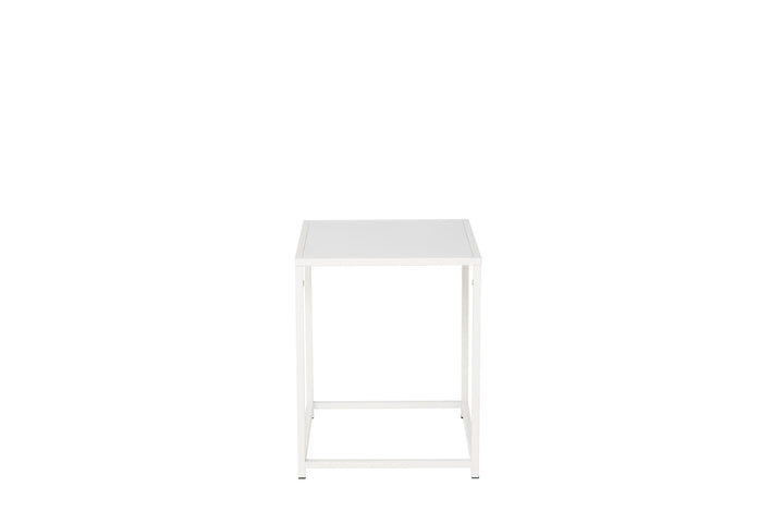 Venture Home Staal - Side Tabe - White