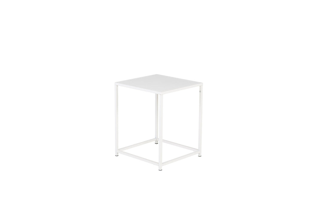 Venture Home Staal - Side Tabe - White