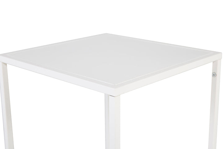 Venture Home Staal - Side Tabe - White