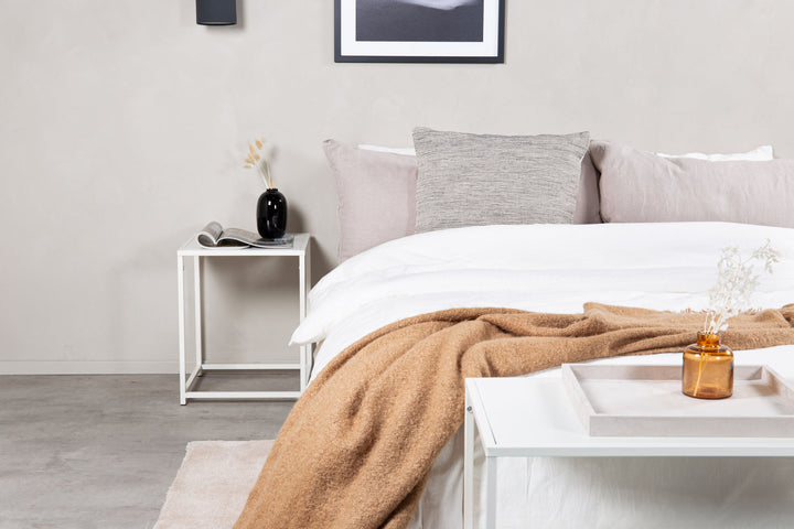 Venture Home Staal - Side Tabe - White