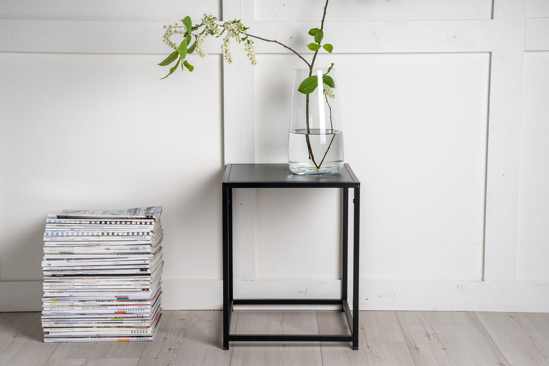 Venture Home Staal - Side Tabe - Black