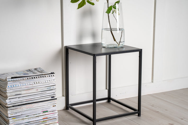 Venture Home Staal - Side Tabe - Black