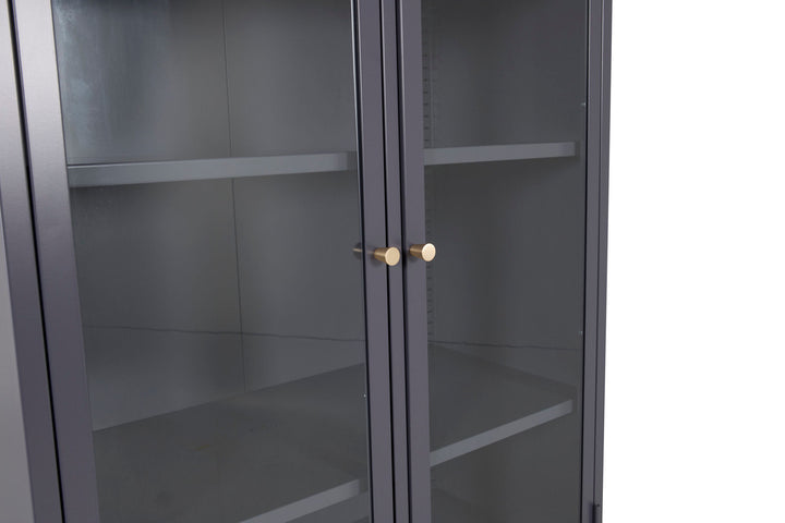Venture Home Bakal - Covered Bookcase - Light Grey - Ersätts av 28069-205