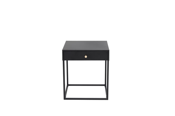Venture Home Bakal - Bedside Table - Black - Ersätts av 28066-208