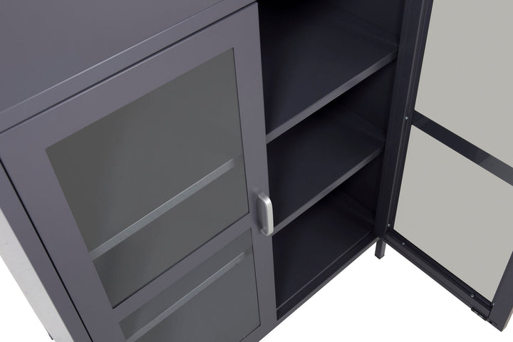Venture Home Acero - Low Cabinet - Light Grey