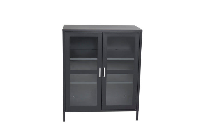 Venture Home Acero - Low Cabinet - Black