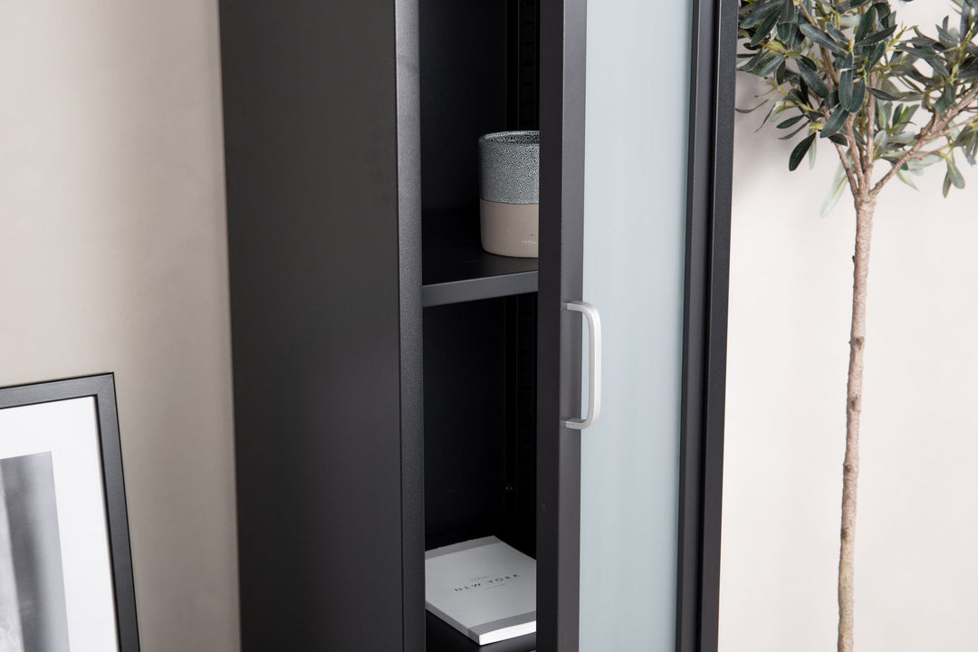Venture Home Acero - High Cabinet - Black