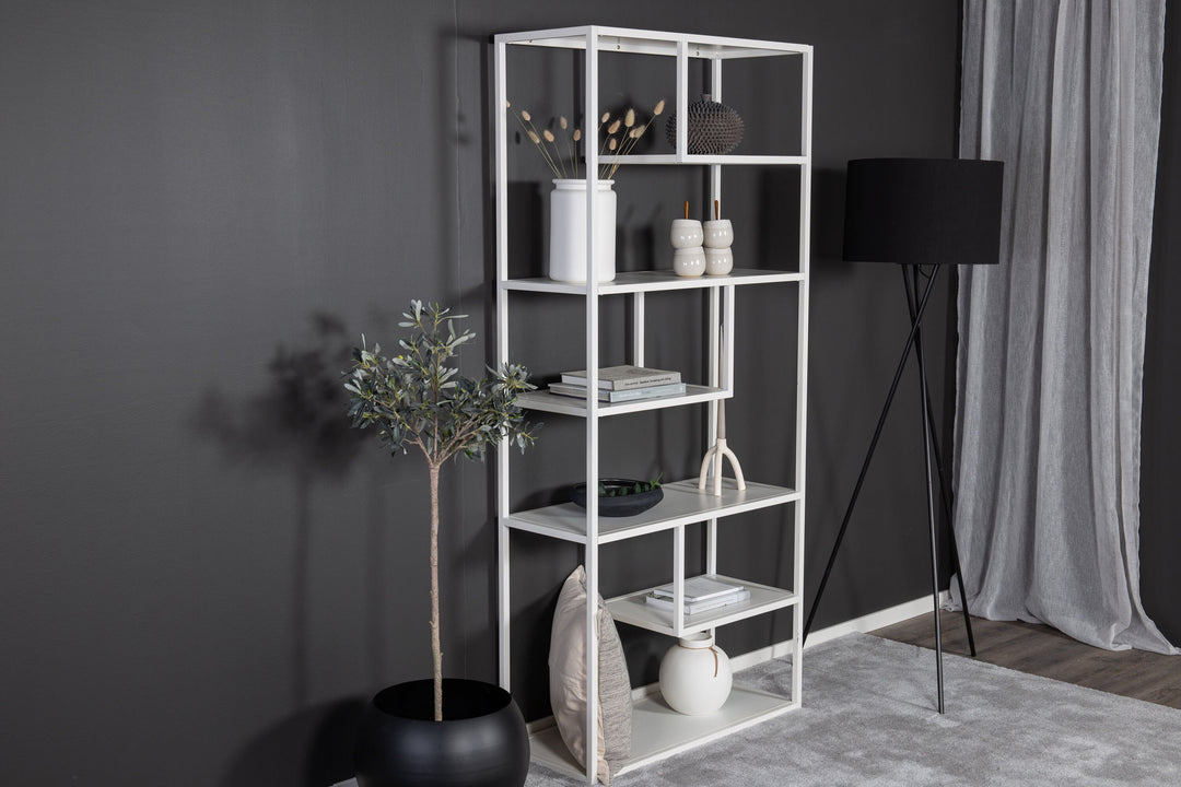 Venture Home Staal - Bookcase - White - Ersätts av 28076-201