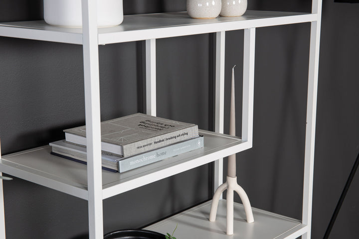 Venture Home Staal - Bookcase - White - Ersätts av 28076-201