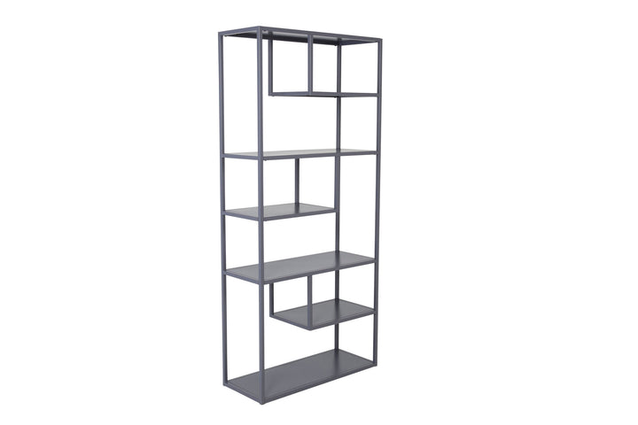 Venture Home Staal - Bookcase - Light Grey - Ersätts av 28076-205