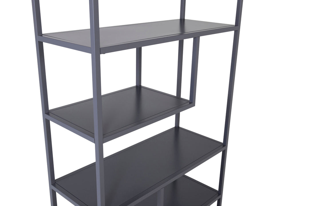 Venture Home Staal - Bookcase - Light Grey - Ersätts av 28076-205